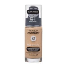 Revlon Colorstay Combination Oily Skin SPF15 puder za mešano do mastno kožo 30 ml Odtenek 330 natural tan