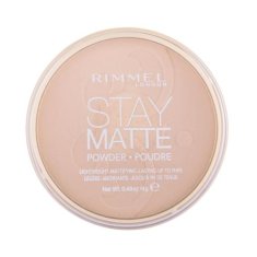 Rimmel Stay Matte dolgoobstojen kompakten puder 14 g Odtenek 007 mohair