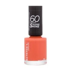 Rimmel 60 Seconds Super Shine hitro sušeči lak za nohte 8 ml Odtenek 410 wild spice