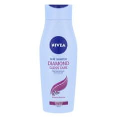 Nivea Diamond Gloss Care 400 ml šampon za utrujene lase brez leska za ženske