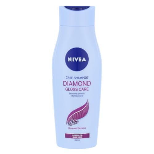 Nivea Diamond Gloss Care šampon za utrujene lase brez leska za ženske