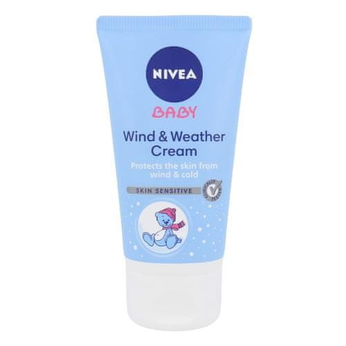 Nivea Baby Wind & Weather Cream zaščitna krema za obraz za otroke za otroke