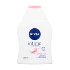 Nivea Intimo Intimate Wash Lotion Sensitive čistilna emulzija za intimno higieno 250 ml za ženske
