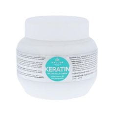 Kallos Keratin obnovitvena maska za lase s keratinom 275 ml za ženske