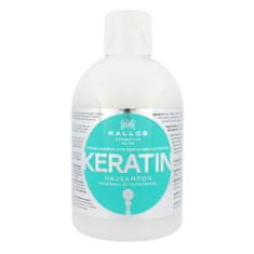 Kallos Keratin 1000 ml obnovitveni šampon za lase s keratinom za ženske