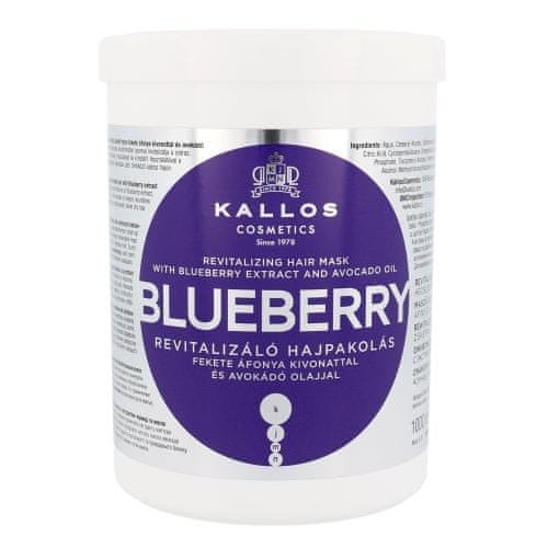 Kallos Blueberry obnovitvena maska za suhe in poškodovane lase za ženske