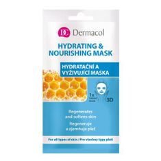 Dermacol Hydrating & Nourishing Mask vlažilna in hranljiva maska 15 ml za ženske
