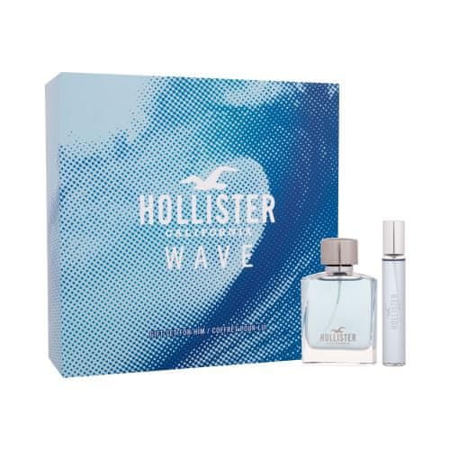 Hollister Wave Set toaletna voda 50 ml + toaletna voda 15 ml za moške