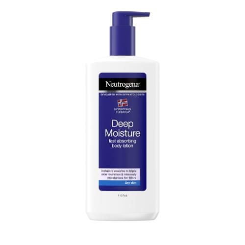 Neutrogena Norwegian Formula Deep Moisture Dry, Sensitive Skin vlažilen losjon za telo za suho in občutljivo kožo unisex