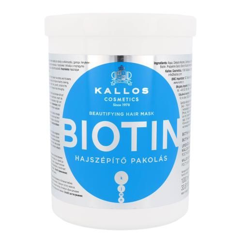 Kallos Biotin maska za rast las za ženske