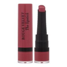 Bourjois Paris Rouge Velvet The Lipstick mat klasična šminka šminka 2.4 ml Odtenek 04 hip hip pink