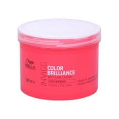 Wella Professional Invigo Color Brilliance maska za barvane nežne in normalne lase 500 ml za ženske