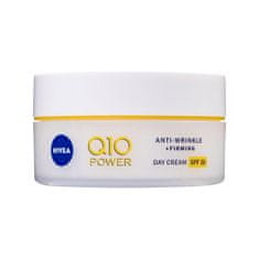Nivea Q10 Power Anti-Wrinkle + Firming SPF30 krema za obraz proti gubam 50 ml za ženske