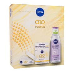 Nivea Q10 Power Anti-Wrinkle + Firming Set dnevna krema za obraz Q10 Power SPF15 50 ml + micelarna voda MicellAir 200 ml za ženske