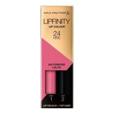 Max Factor Lipfinity 24HRS Lip Colour dolgoobstojna šminka z balzamom za nego ustnic 4.2 g Odtenek 022 forever lolita