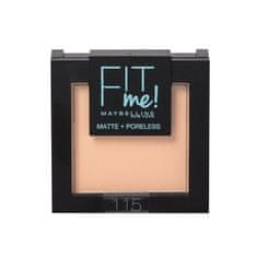 Maybelline Fit Me! Matte + Poreless kompakten mat puder 9 g Odtenek 115 ivory