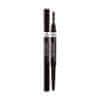 Rimmel Brow This Way Fill & Sculpt natančen svinčnik za obrvi s čopičem 0.25 g Odtenek 003 dark brown