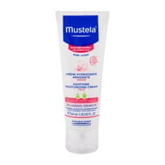 Mustela Bébé Soothing Moisturizing Face Cream pomirjajoča in vlažilna krema za obraz 40 ml za otroke
