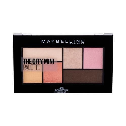 Maybelline The City Mini paletka šestih dramatičnih senčil za oči 6 g