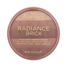 Rimmel Radiance Brick svetleč bronzer 12 g Odtenek 002 medium