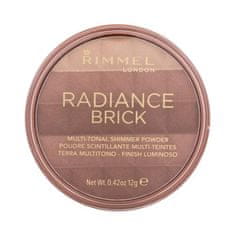Rimmel Radiance Brick svetleč bronzer 12 g Odtenek 002 medium