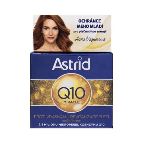 Astrid Q10 Miracle nočna krema proti gubam za ženske
