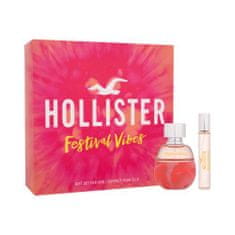 Hollister Festival Vibes Set parfumska voda 50 ml + parfumska voda 15 ml za ženske