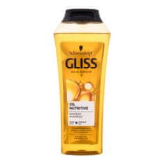 Schwarzkopf Gliss Oil Nutritive Shampoo 400 ml obnovitveni šampon za dolge lase z razcepljenimi konicami za ženske