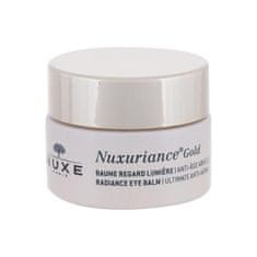 Nuxe Nuxuriance Gold Radiance Eye Balm osvetlitveni balzam za področje okoli oči 15 ml za ženske