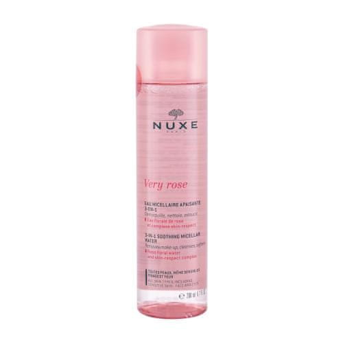 Nuxe Very Rose 3-In-1 Soothing pomirjujoča čistilna micelarna voda za ženske