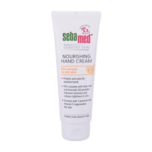 Sebamed Sensitive Skin Nourishing hranljiva krema za roke z normalno in suho kožo za ženske
