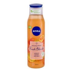 Nivea Fresh Blends Apricot osvežujoč gel za prhanje s sadnim vonjem 300 ml za ženske
