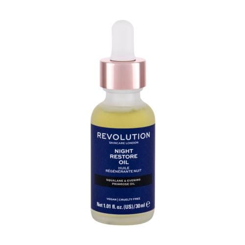 Revolution Skincare Night Restore Oil nočni oljni serum za izboljšanje videza kože za ženske
