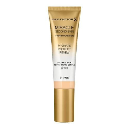 Max Factor Miracle Second Skin SPF20 vlažilen puder 30 ml