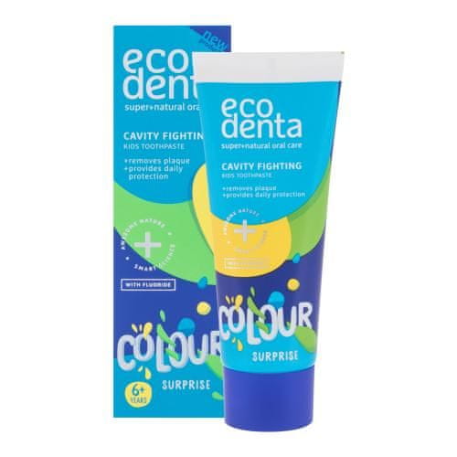 Ecodenta Toothpaste Cavity Fighting Colour Surprise zobna pasta z barvnim presenečenjem