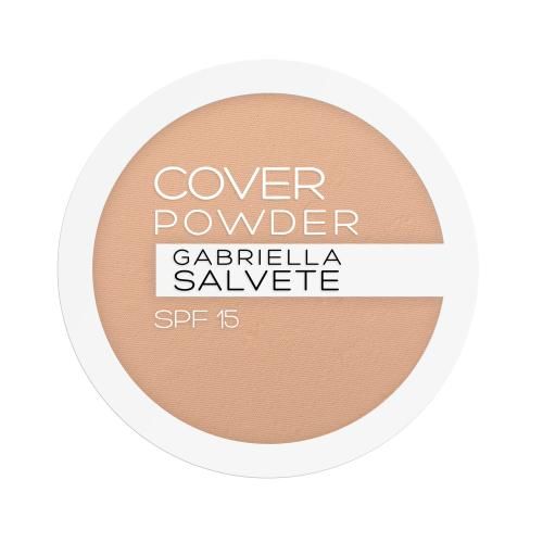 Gabriella Salvete Cover Powder SPF15 kompakten puder z zelo prekrivnim učinkom 9 g