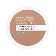 Gabriella Salvete Cover Powder SPF15 kompakten puder z zelo prekrivnim učinkom 9 g Odtenek 04 almond