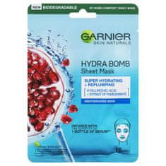 Garnier Skin Naturals Moisture + Aqua Bomb vlažilna maska 1 kos za ženske