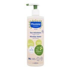 Mustela Bio Micellar Water 400 ml organska micelarna vodica za čiščenje otroške kože za otroke