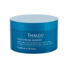 Thalgo Cold Cream Marine 24H Deeply Nourishing hranljiva krema za telo za zelo suho in občutljivo kožo 200 ml za ženske