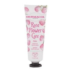 Dermacol Rose Flower Care zaščitna in hranljiva krema za roke 30 ml za ženske