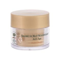 Le Petit Olivier Argan Oil Nourishing Night Balm Anti-Aging vlažilna nočna krema za kožo proti staranju 50 ml za ženske
