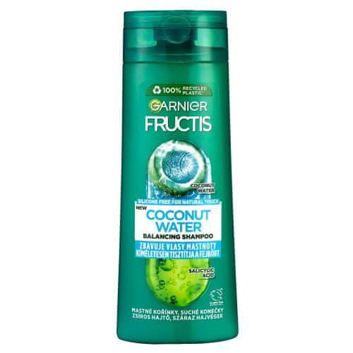 Garnier Fructis Coconut Water okrepitven šampon za mastne lase za ženske