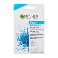 Garnier Skin Naturals Pure Self-Heating Mask grelna čistilna maska 12 ml za ženske