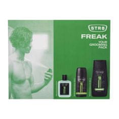 STR8 FREAK SET1 Set vodica po britju 50 ml + gel za prhanje 250 ml + deodorant 150 ml
