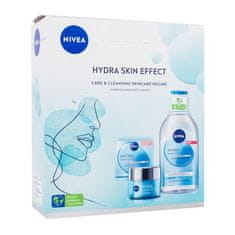 Nivea Hydra Skin Effect Gift Set Set dnevni gel za obraz Hydra Skin Effect 50 ml + micelarna vodica Hydra Skin Effect 400 ml za ženske