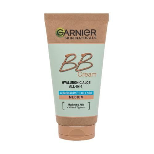 Garnier Skin Naturals BB Cream Hyaluronic Aloe All-In-1 SPF25 bb krema za mešano do mastno kožo 50 ml