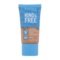 Rimmel Kind & Free Skin Tint Foundation vlažilni puder 30 ml Odtenek 410 latte