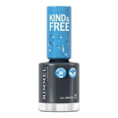 Rimmel Kind & Free lak za nohte 8 ml Odtenek 158 all greyed out