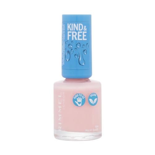 Rimmel Kind & Free lak za nohte 8 ml Odtenek 154 milky bare